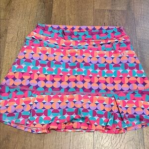 Colorful Geometric Mini Skirt